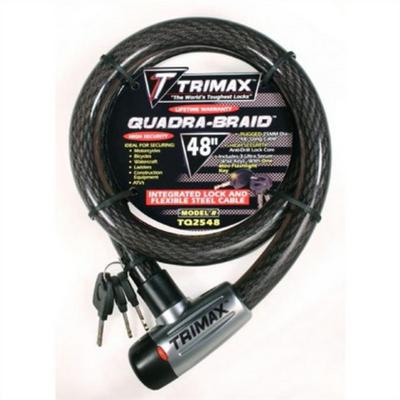 Trimax Locks Quadra-Braid Cable Lock - TQ2548